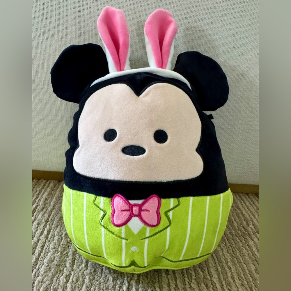 Squishmallows Easter Mickey Mouse Plushie 8” NEW